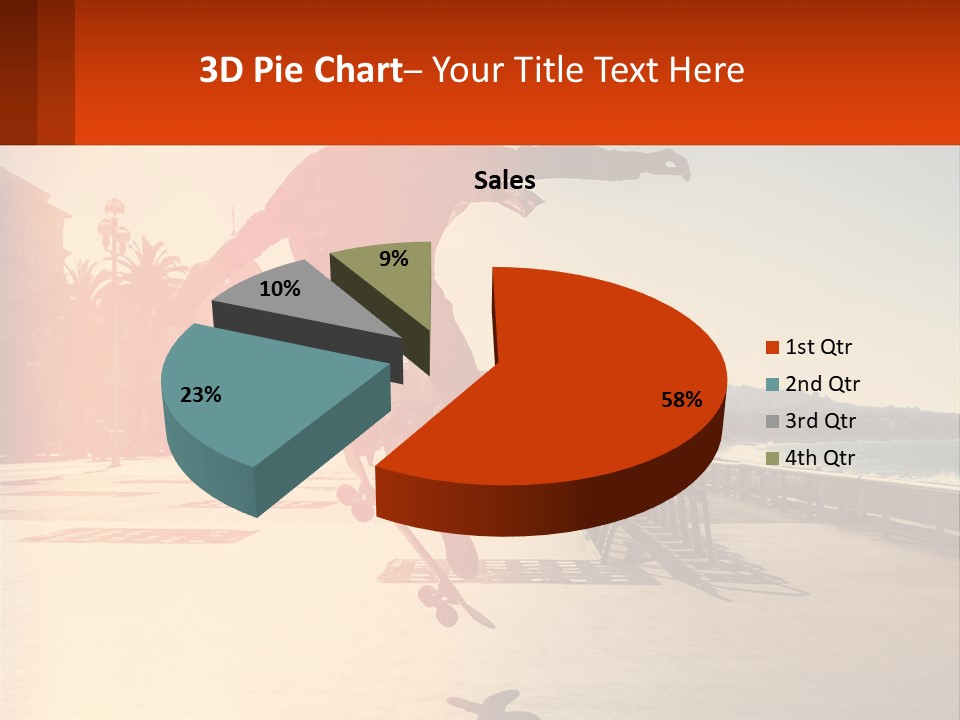 Sunrise Wellness Woman PowerPoint Template