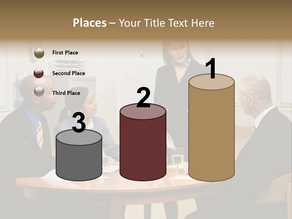 Single Older Wave PowerPoint Template