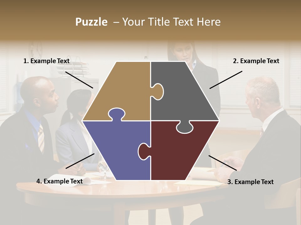 Single Older Wave PowerPoint Template