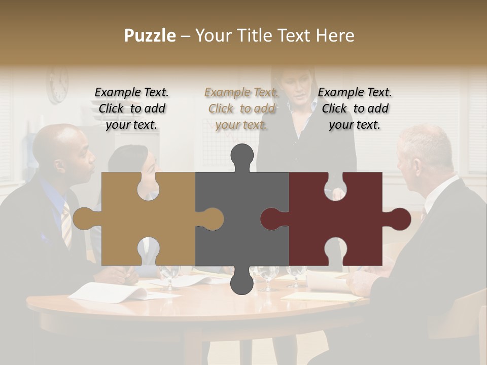 Single Older Wave PowerPoint Template