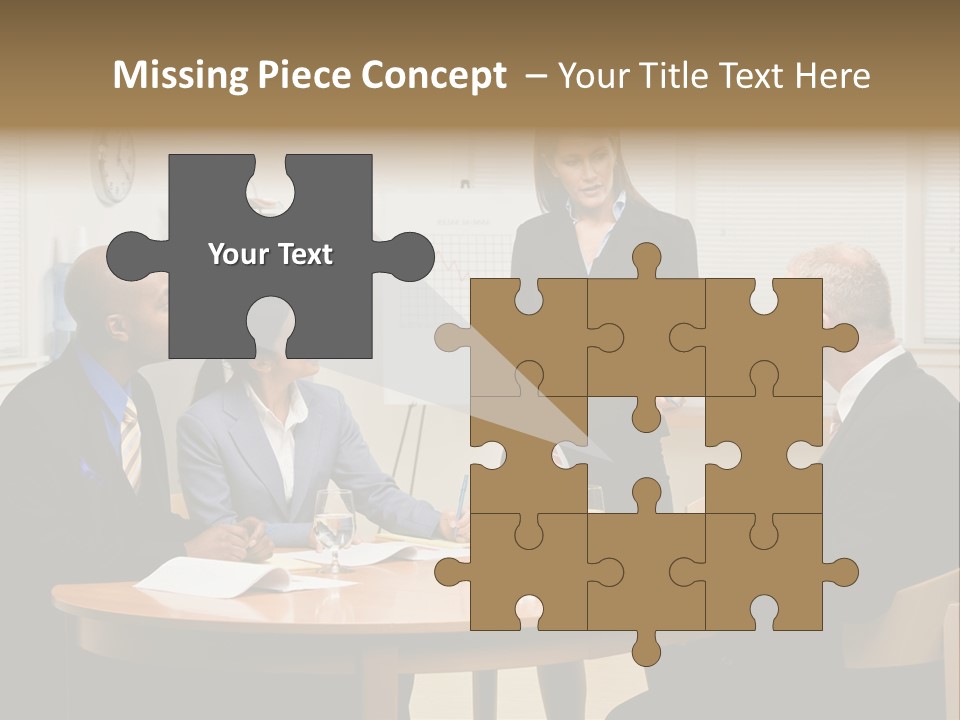 Single Older Wave PowerPoint Template