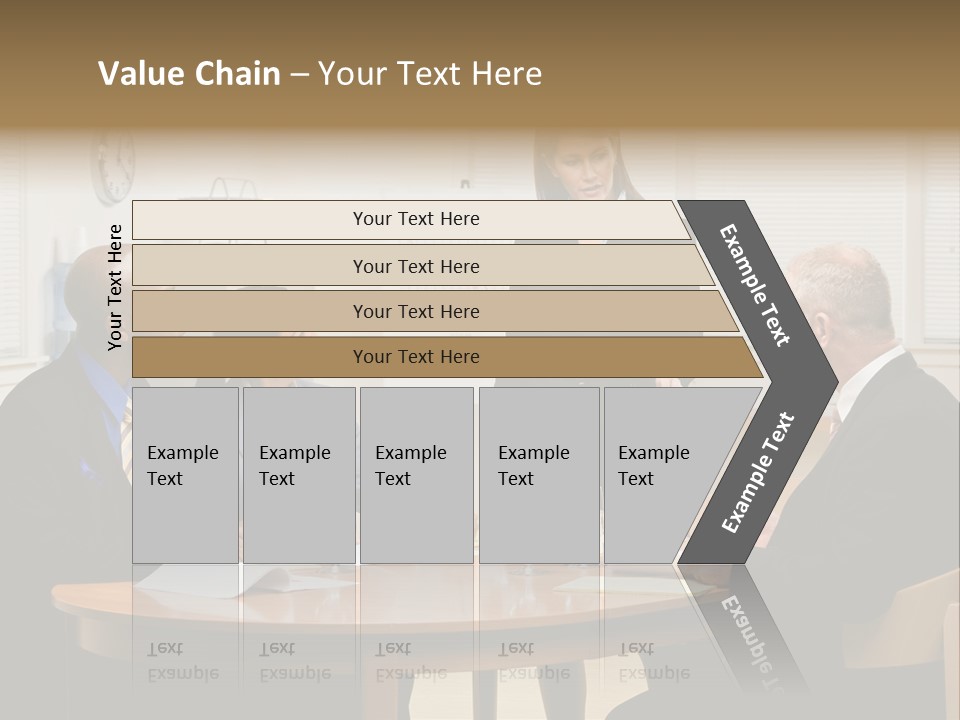 Single Older Wave PowerPoint Template