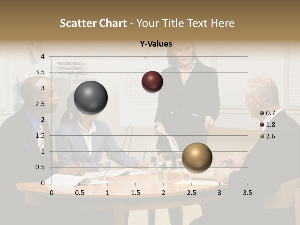 Single Older Wave PowerPoint Template