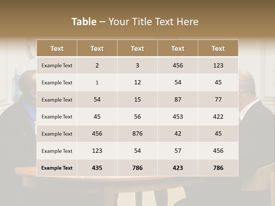 Single Older Wave PowerPoint Template