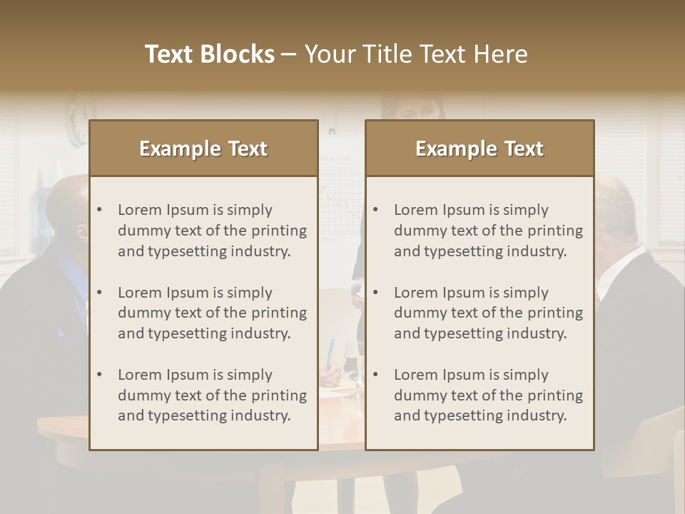 Single Older Wave PowerPoint Template