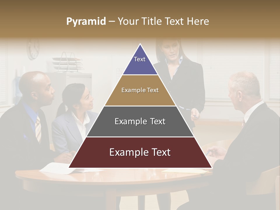 Single Older Wave PowerPoint Template