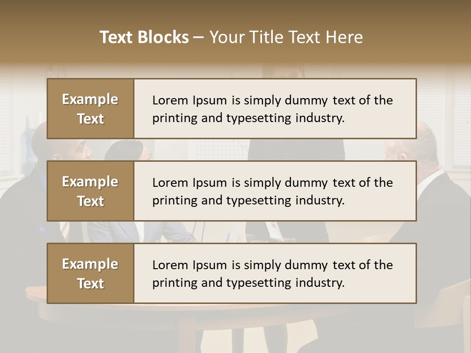 Single Older Wave PowerPoint Template