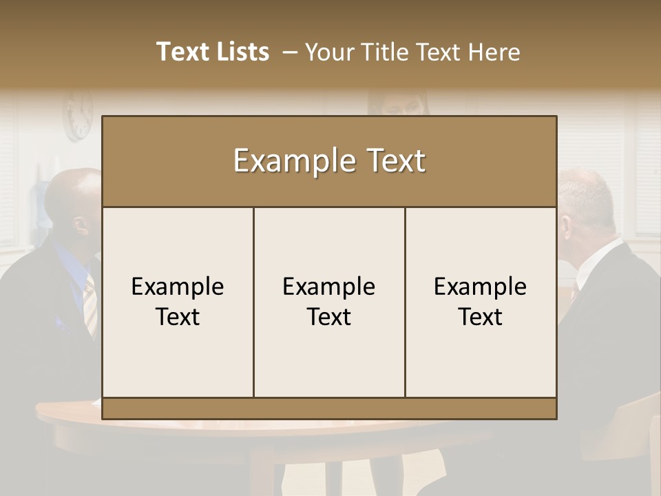 Single Older Wave PowerPoint Template