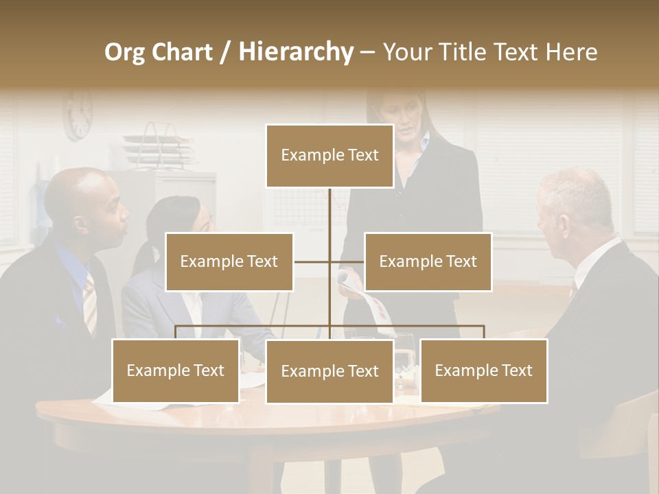 Single Older Wave PowerPoint Template