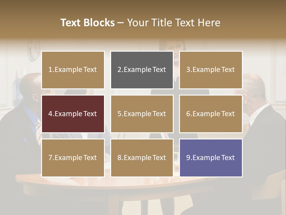 Single Older Wave PowerPoint Template