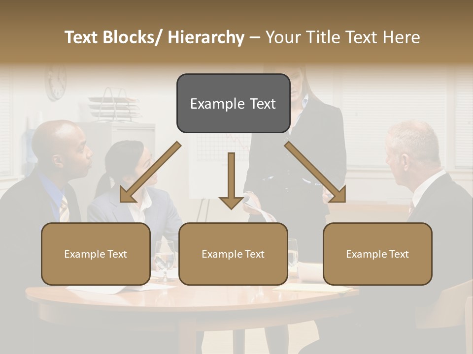 Single Older Wave PowerPoint Template