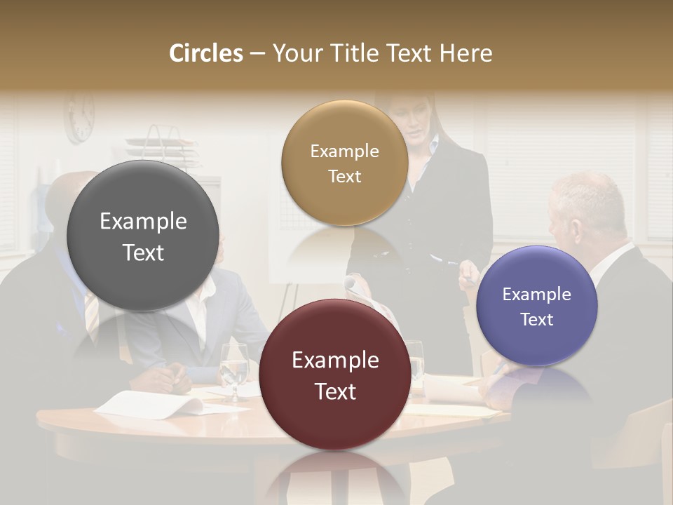 Single Older Wave PowerPoint Template