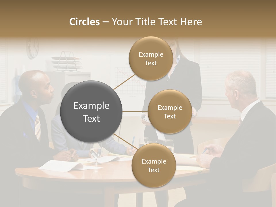 Single Older Wave PowerPoint Template