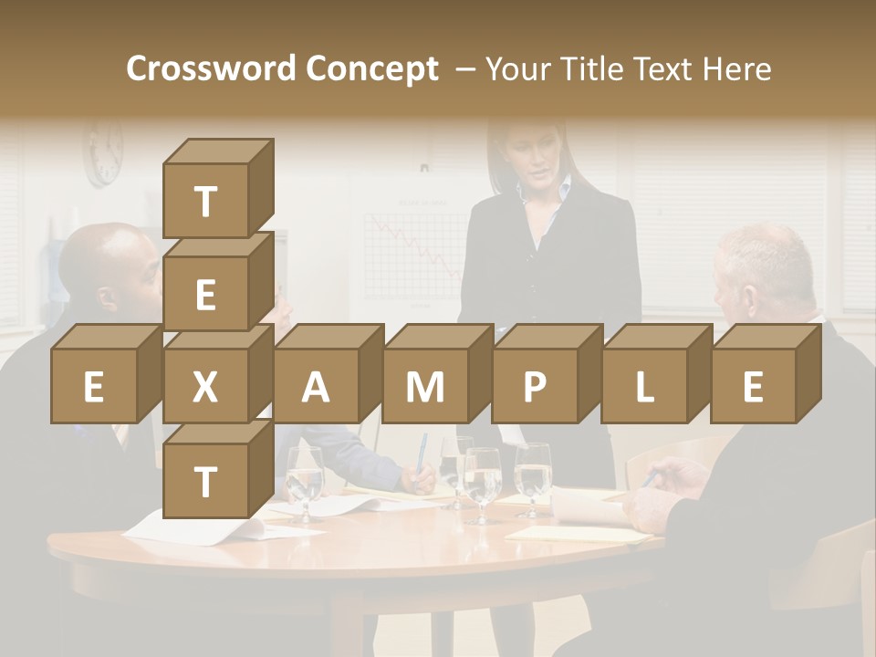 Single Older Wave PowerPoint Template