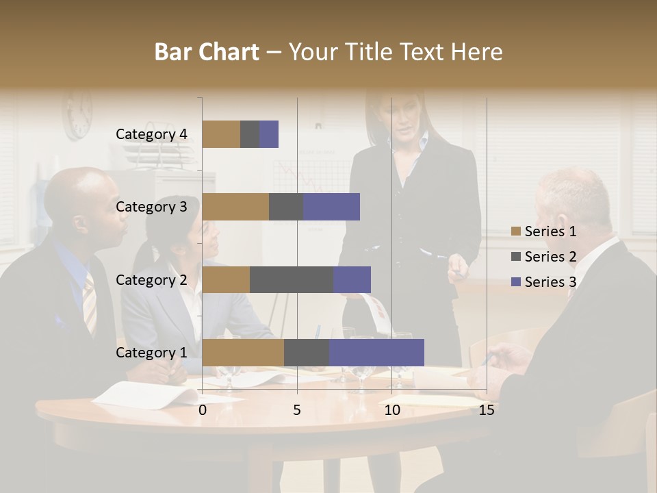 Single Older Wave PowerPoint Template