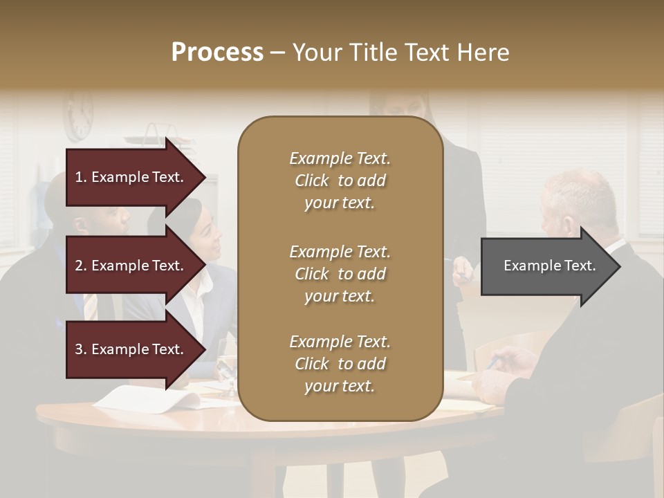 Single Older Wave PowerPoint Template