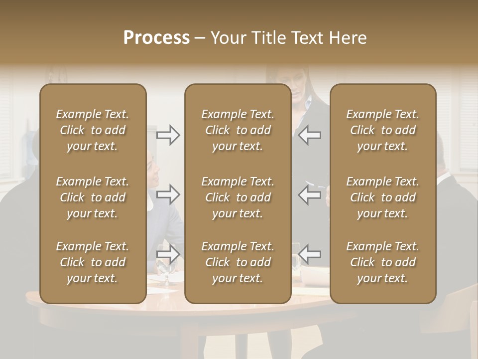 Single Older Wave PowerPoint Template