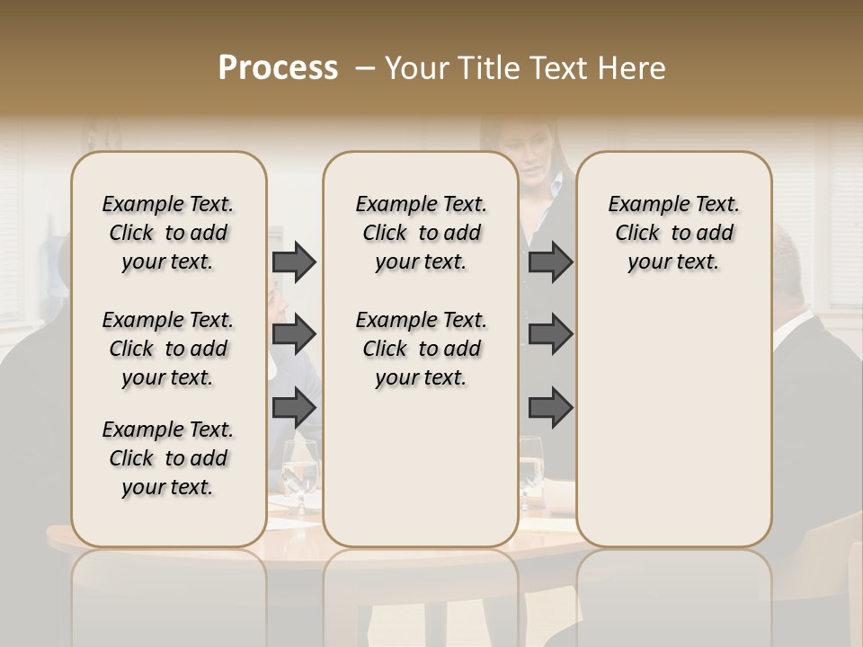 Single Older Wave PowerPoint Template