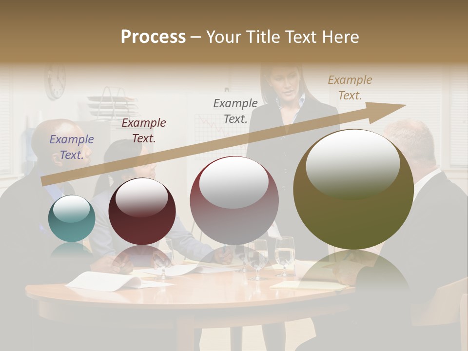 Single Older Wave PowerPoint Template