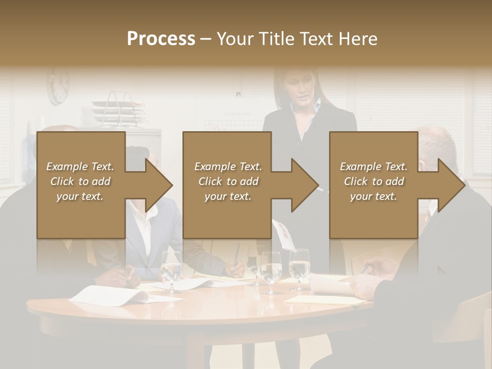 Single Older Wave PowerPoint Template