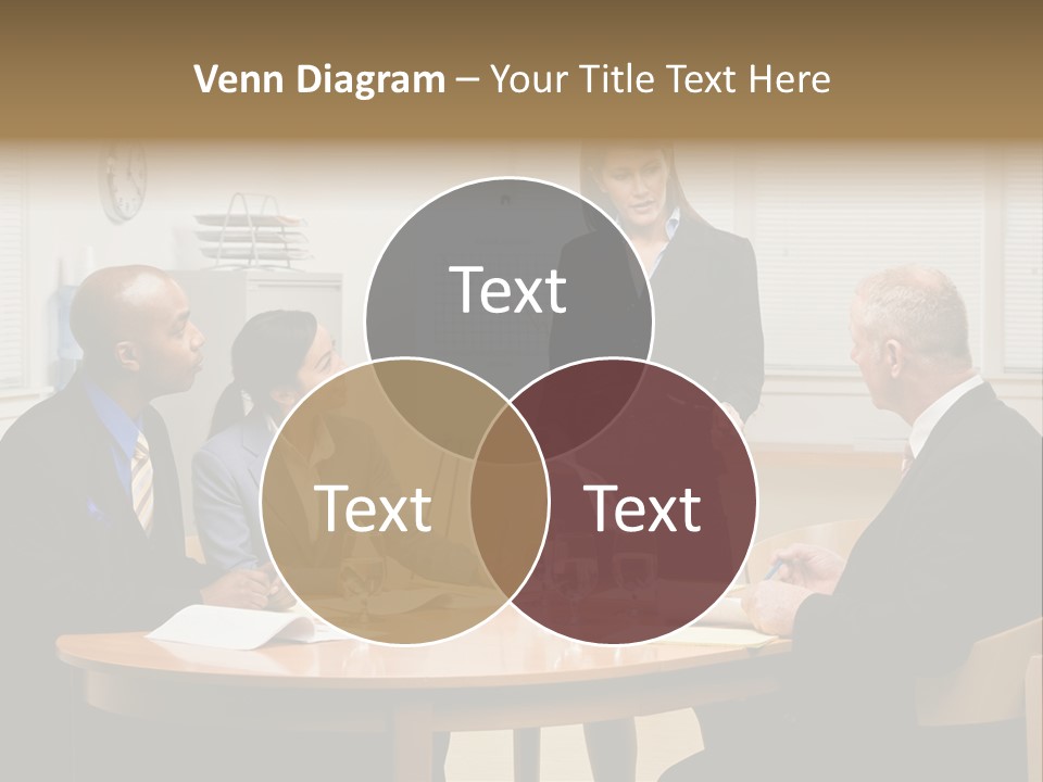 Single Older Wave PowerPoint Template