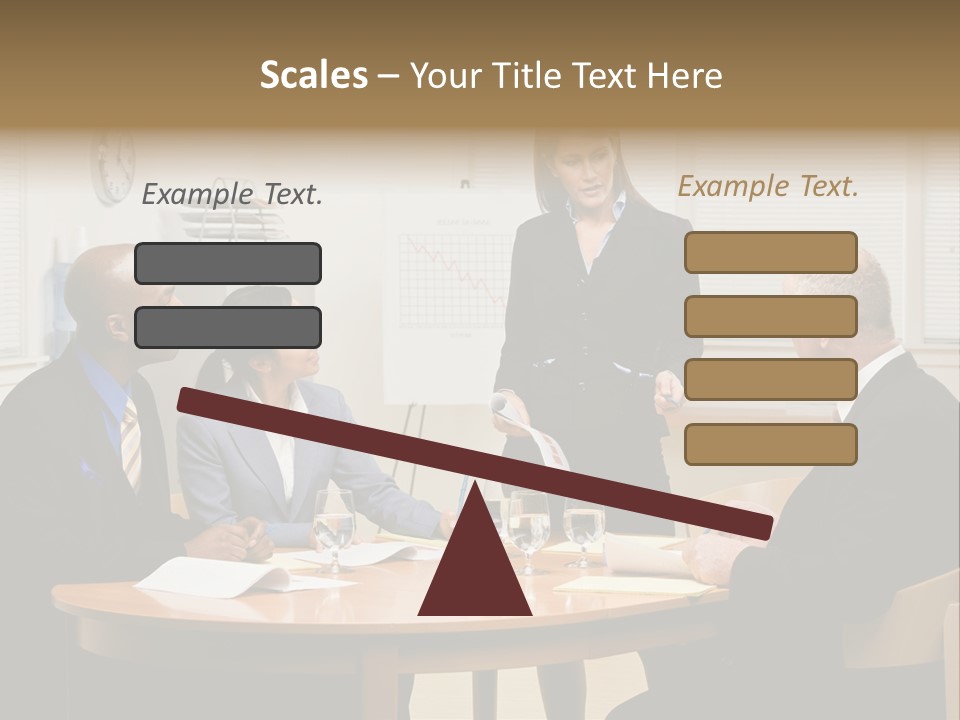 Single Older Wave PowerPoint Template