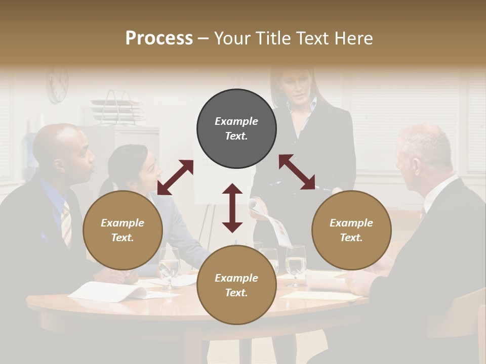 Single Older Wave PowerPoint Template