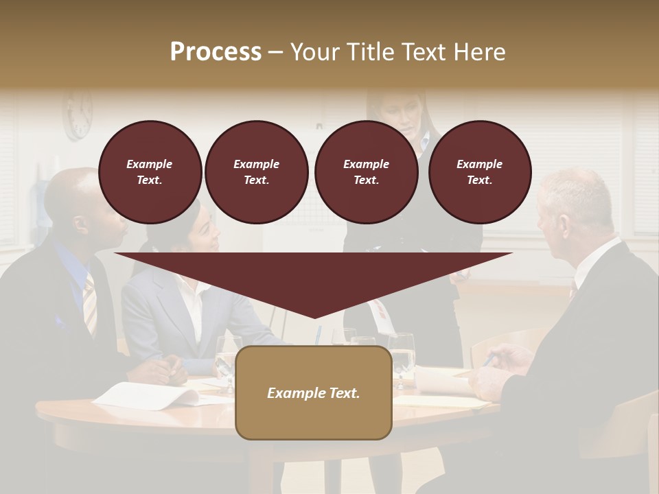 Single Older Wave PowerPoint Template