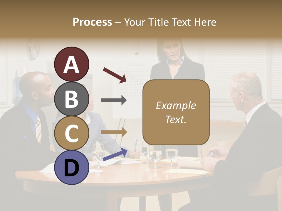 Single Older Wave PowerPoint Template