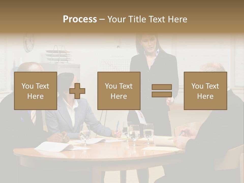 Single Older Wave PowerPoint Template