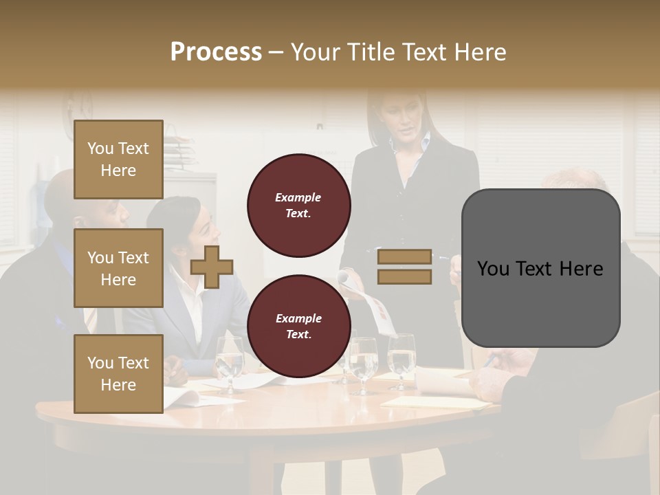 Single Older Wave PowerPoint Template