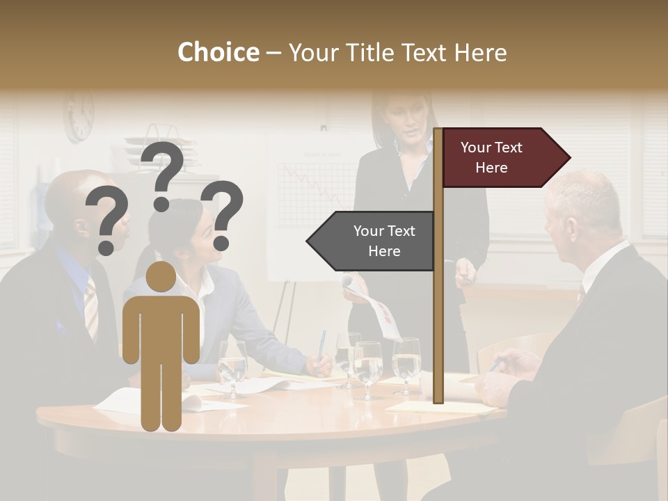 Single Older Wave PowerPoint Template