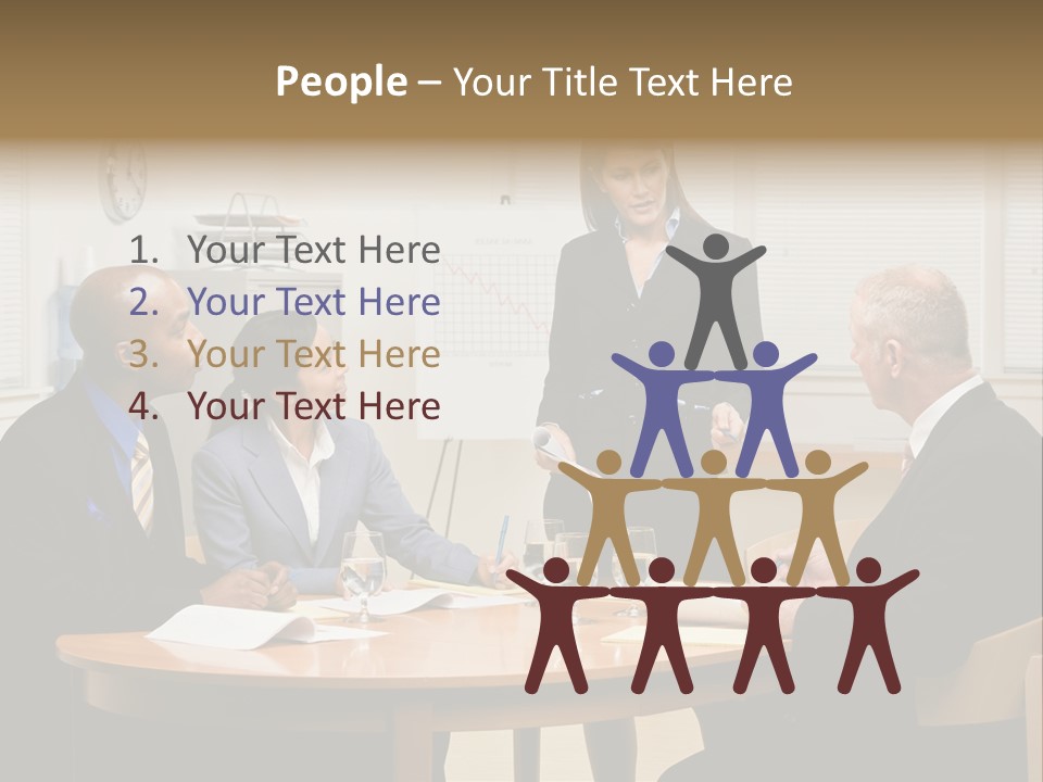 Single Older Wave PowerPoint Template