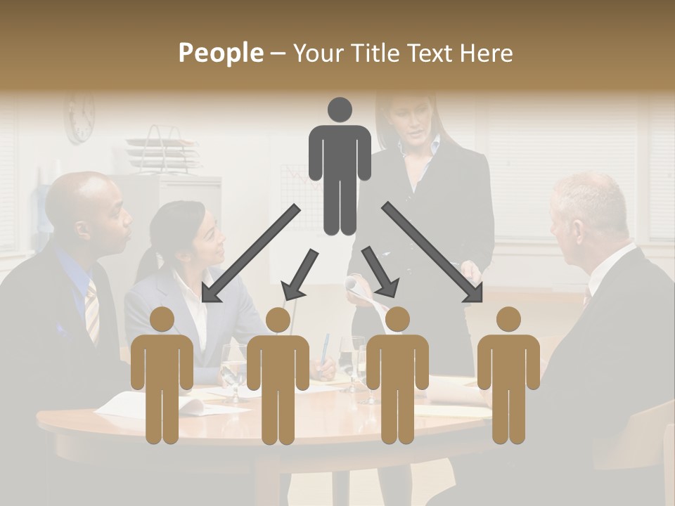 Single Older Wave PowerPoint Template