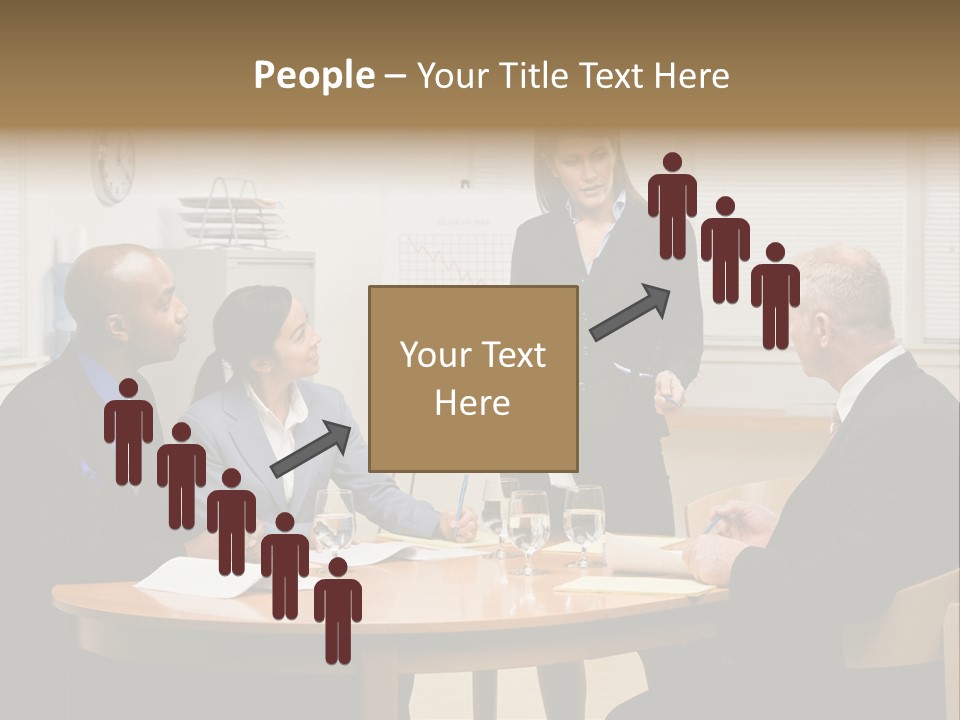 Single Older Wave PowerPoint Template