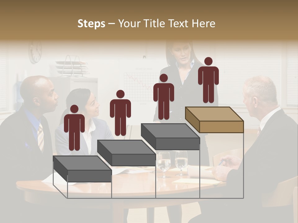 Single Older Wave PowerPoint Template