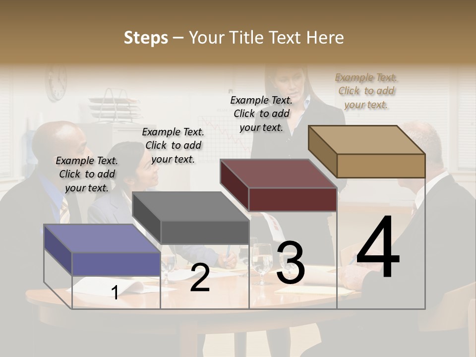 Single Older Wave PowerPoint Template