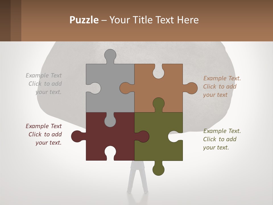 Retirement Beach Elderly PowerPoint Template