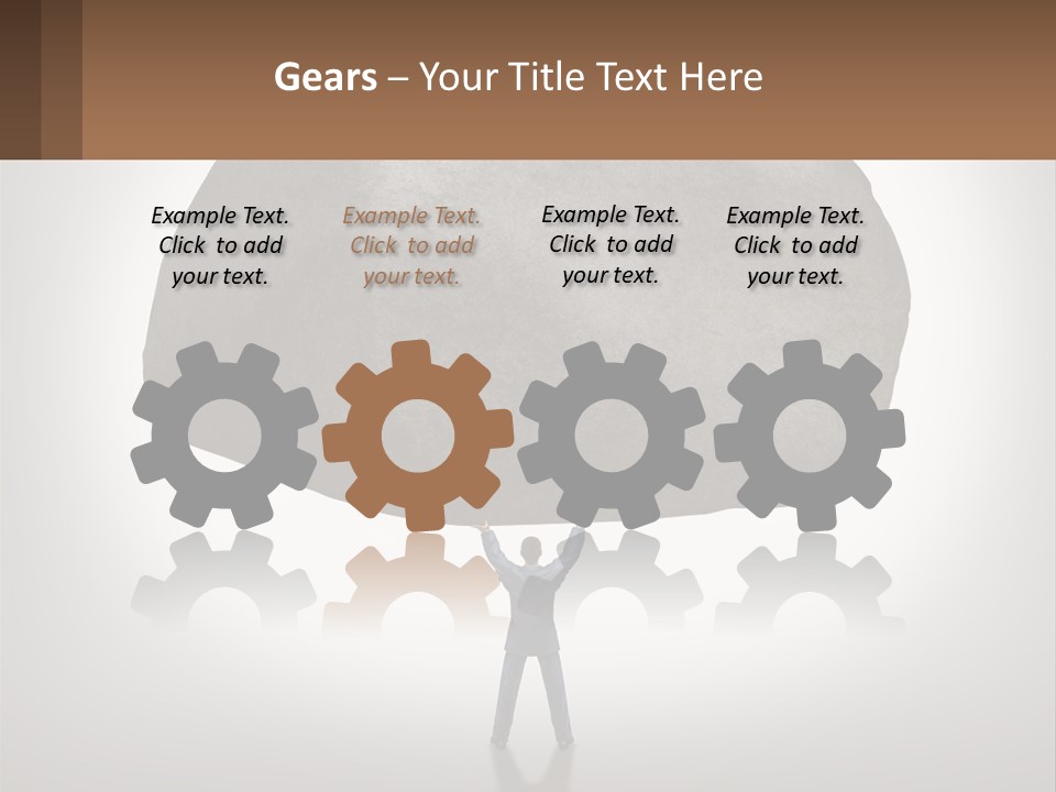 Retirement Beach Elderly PowerPoint Template