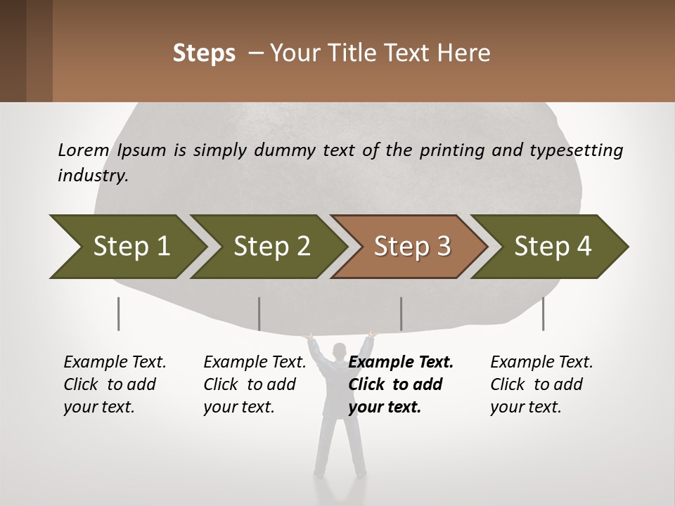 Retirement Beach Elderly PowerPoint Template