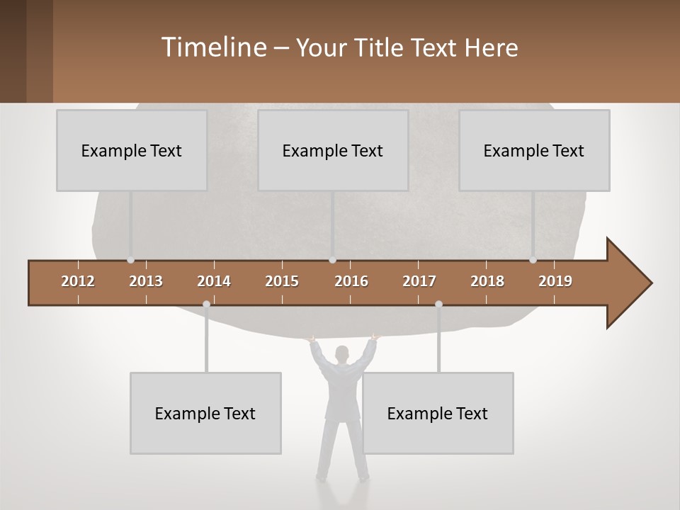 Retirement Beach Elderly PowerPoint Template