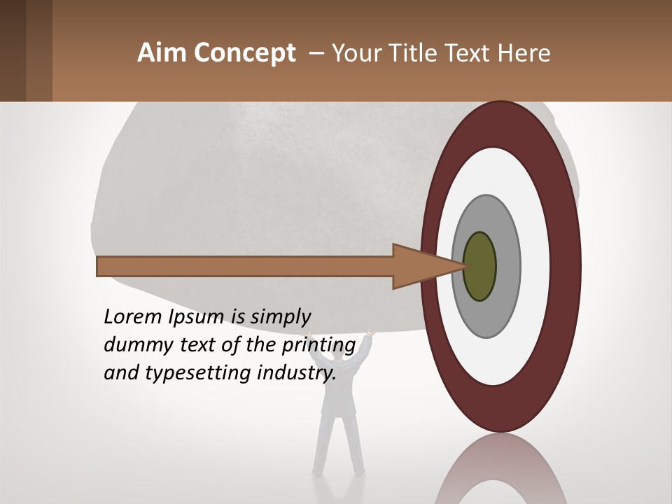 Retirement Beach Elderly PowerPoint Template