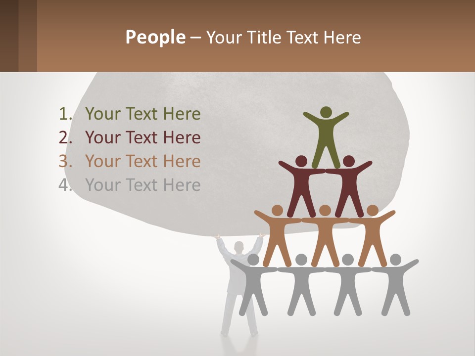 Retirement Beach Elderly PowerPoint Template