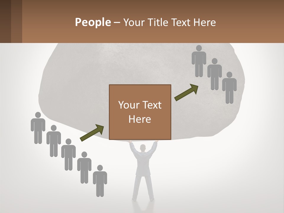 Retirement Beach Elderly PowerPoint Template