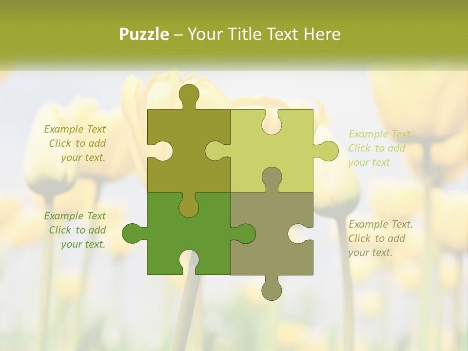 Wellness Senior Sunrise PowerPoint Template