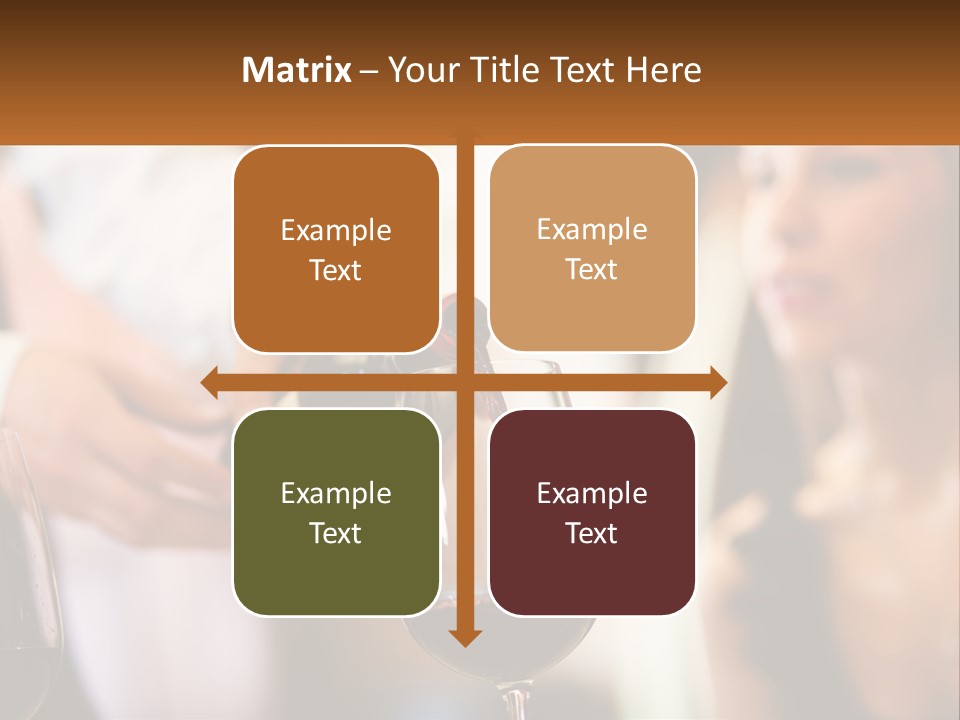 Coast Portrait Mother PowerPoint Template