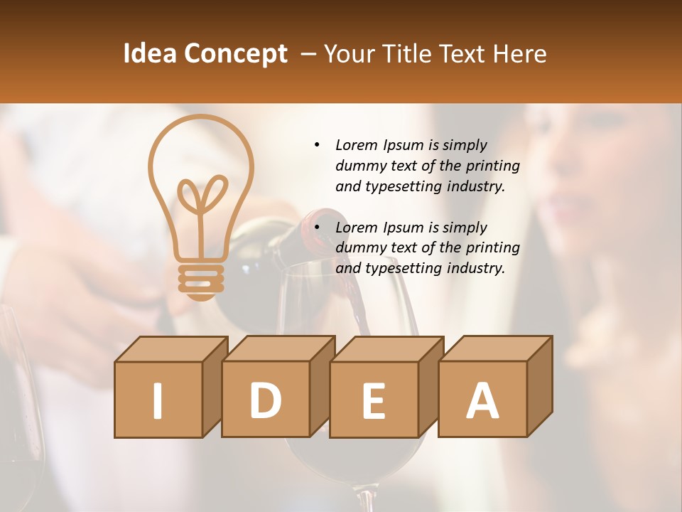 Coast Portrait Mother PowerPoint Template