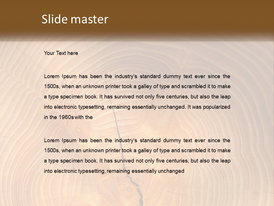 Sunrise Woman Standing PowerPoint Template