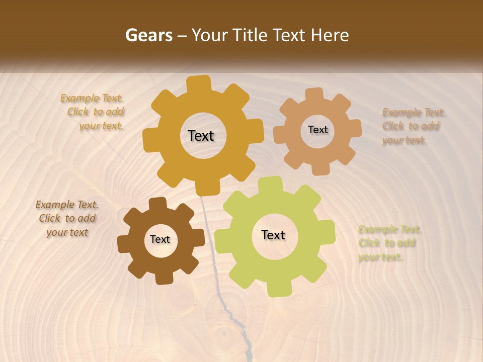 Sunrise Woman Standing PowerPoint Template