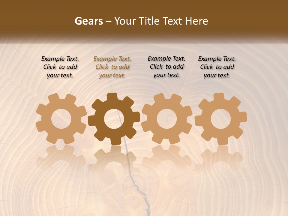 Sunrise Woman Standing PowerPoint Template